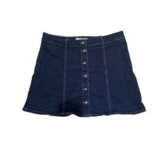 Size 16 Button down the middle Denim Mini skirt EST 1848 Denim